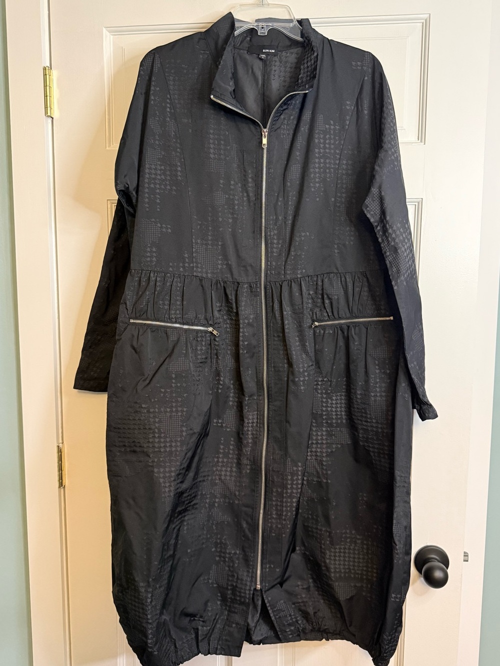 Sun Kim Full Zip Parachute Bottom Jacket